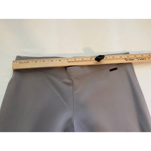 H By Halston Leggings Womens MP Gray Mid-Rise Ankle Pull On Stretch Yoga Pants - Picture 6 of 14